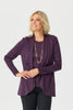 Hedrena Jersey Curved Hem Cardigan
