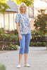 Vibe Stretch Eyelet Crop Pant