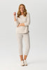 Bayside Check 7/8 Basque Pant