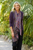 Hedrena Jersey Curved Hem Cardigan