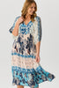 Kya Dolman Sleeve Tiered Dress