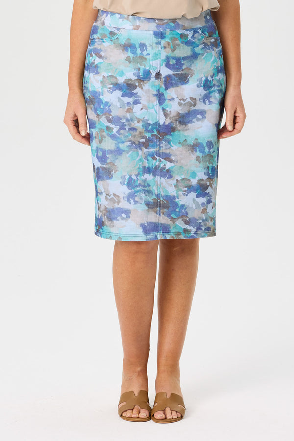 MAGNIFICO STRETCH PULL ON SKIRT