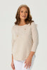 ETERNITY MODAL/COTTON 3/4 SLV TOP
