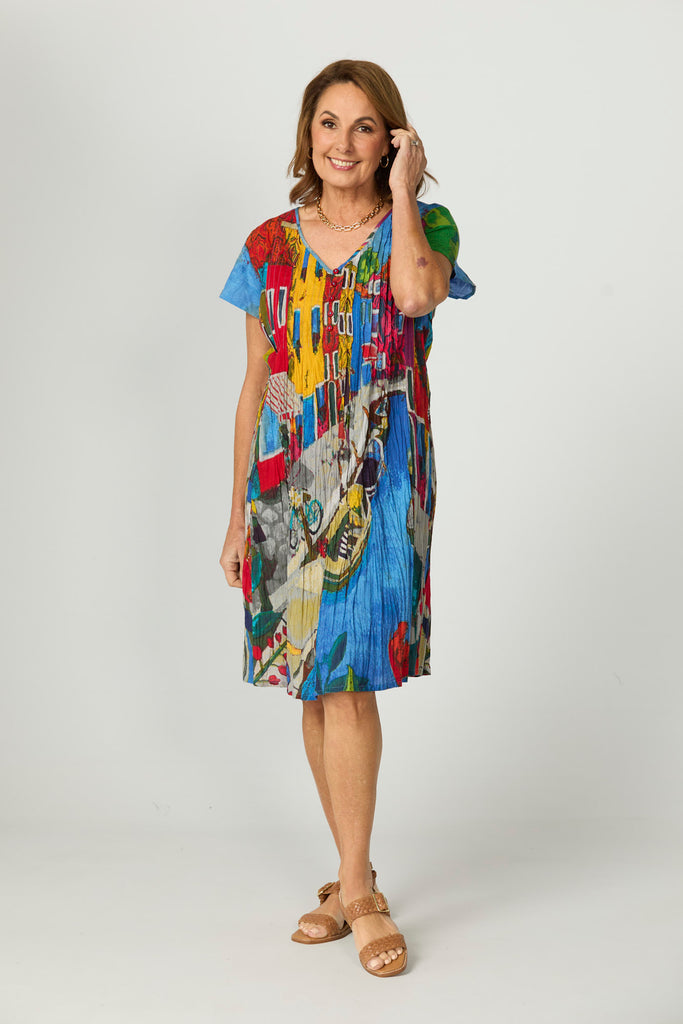 Easy Fit Short Sleeve Dress