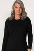 Baz Side Split Long Sleeve Top