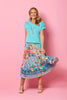 Lia Luxton S/slv Button Detail Top