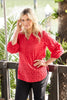 Wendy Broderie 3/4 Sleeve Blouse