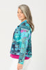 PONTI STRETCH PRINT JACKET