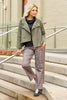 Fontana Crop Wrap Jacket