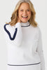 Jethro Contrast Trim Sweater