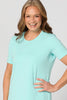 EVERYDAY RIBBON TRIM S/SLV TEE
