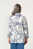 Landscape Long Sleeve Ribbon Trim Shirt