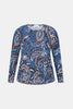 CHAD PAISLEY LONG SLEEVE TOP