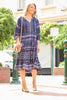 KATTAN BEADED MIDI DRESS