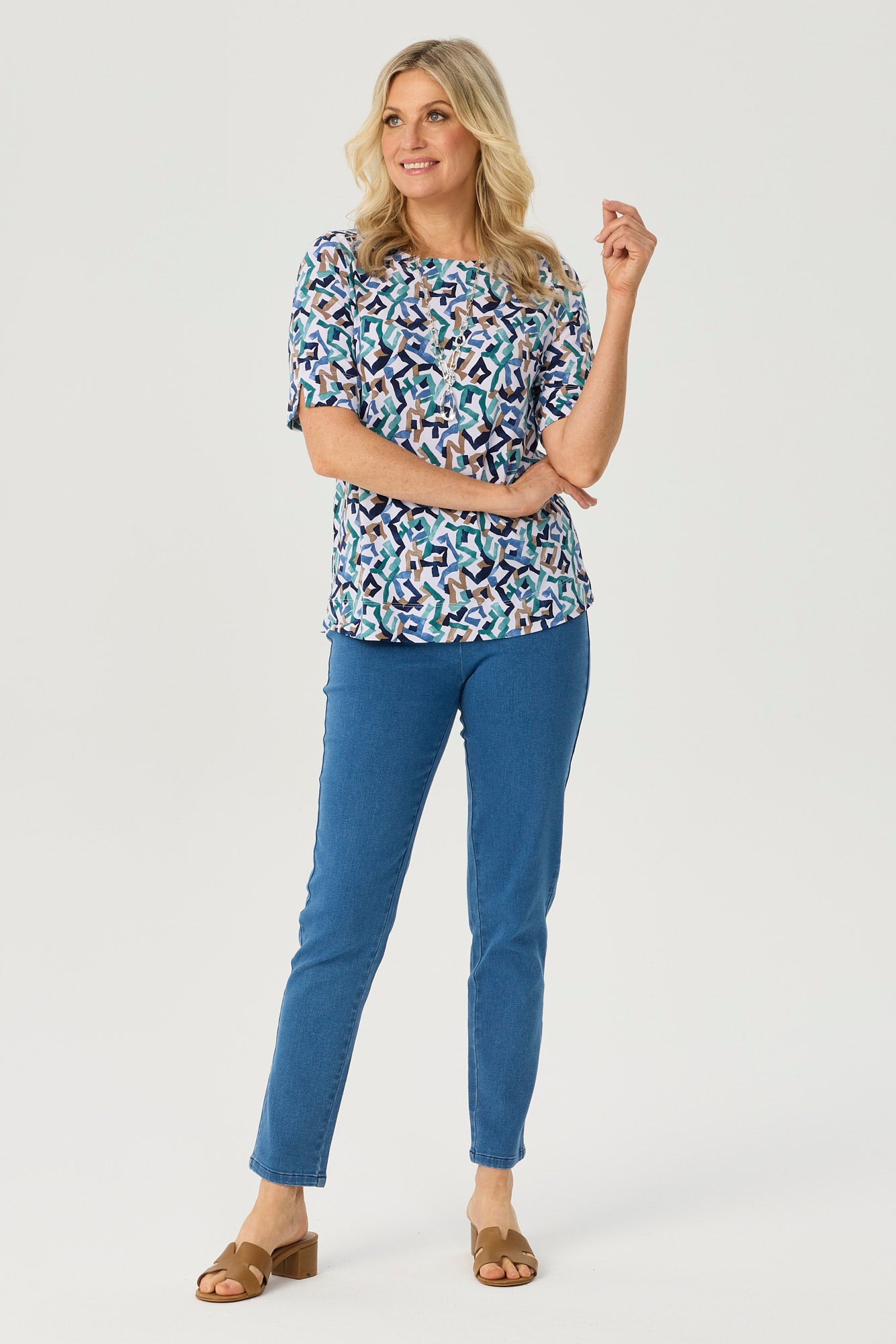 ARIA ELBOW SLEEVE TEE