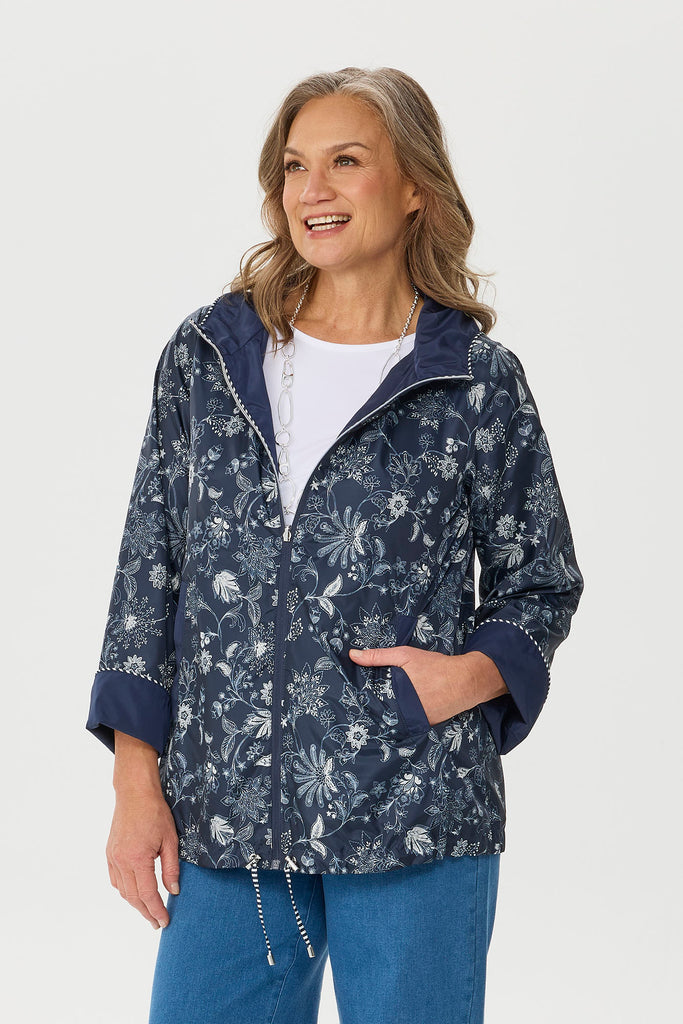 Marina Reversible Print Jacket