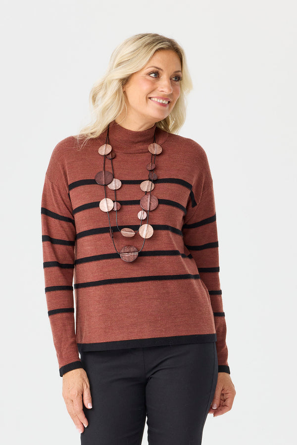 Cedar Stripe Sweater