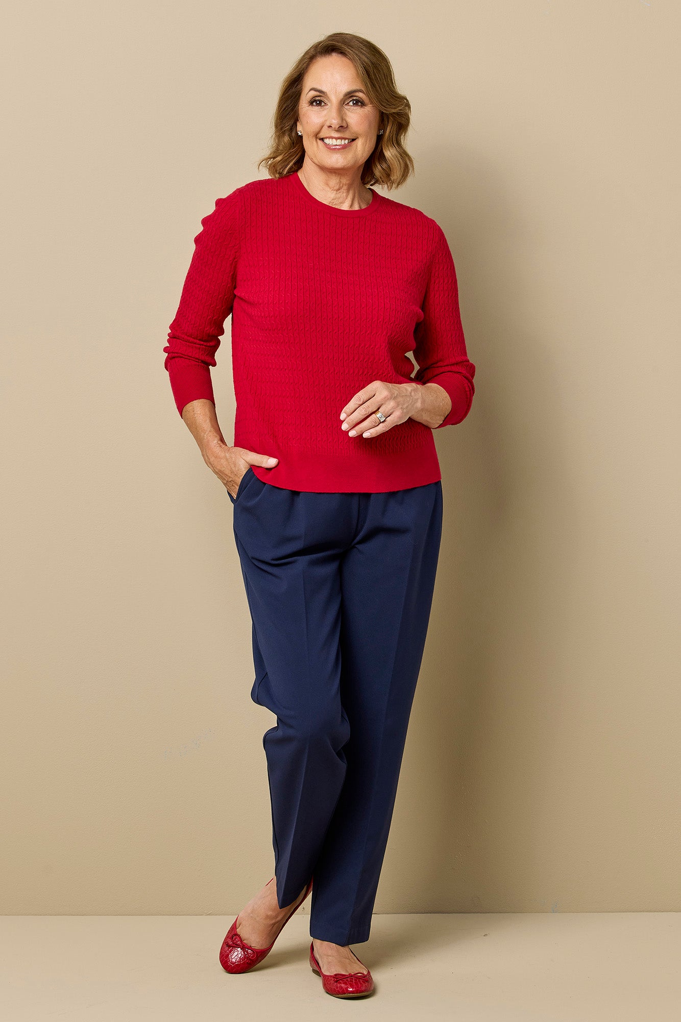 Clovelly Mini Cable Sweater