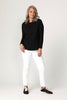 Baz Side Split Long Sleeve Top