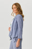 Lumina 3/4 Slv Waterfall Cardi