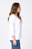 RECREATION SCOOP NECK 3/4 SLV TOP