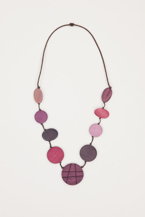 ARIEL WOODEN NECKLACE