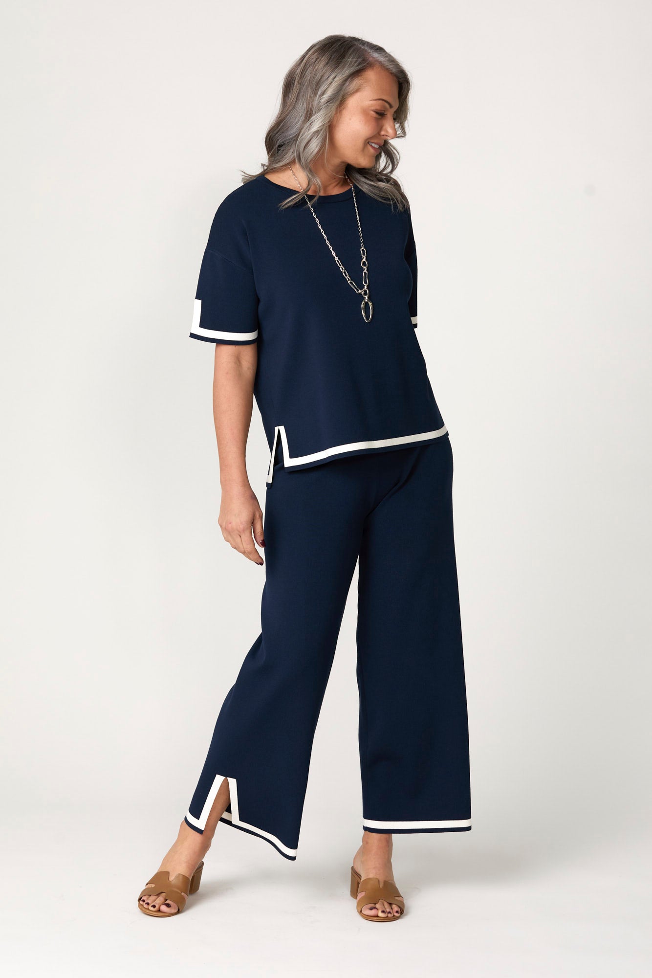 Otis Contrast Trim Knit Pant