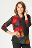 SUVI SPLICED TOP WITH SNOOD