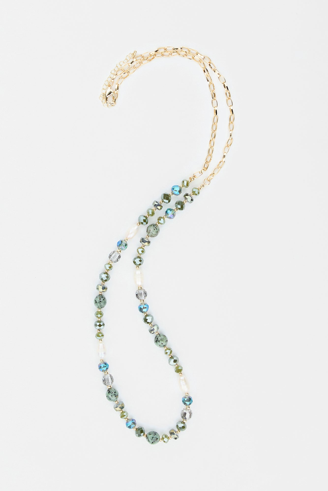 Priya Beaded Long Necklace