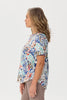 Cancun Short Sleeve Pleat Back Tee