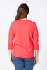 ETERNITY V-NECK 3/4 SLV TOP