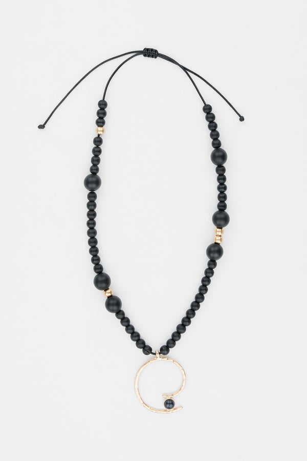 Briar Beaded Pendant Necklace