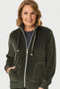 Valley Zip Up Velour Jacket