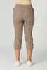 Vibe Stretch Eyelet Crop Pant