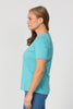 EVERYDAY RIBBON TRIM S/SLV TEE