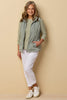 Lakeshore Zip Up Ruched Vest