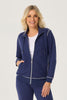 RETREAT TOP STITCH ZIP UP JACKET