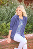 RETREAT TOP STITCH ZIP UP JACKET