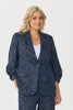 Tory 3/4 Ruche Sleeve Blazer