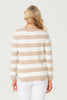 VARSITY STRIPE LONG SLEEVE SWEATER