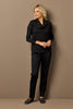 Hedrena Cowl Neck Long Sleeve Top