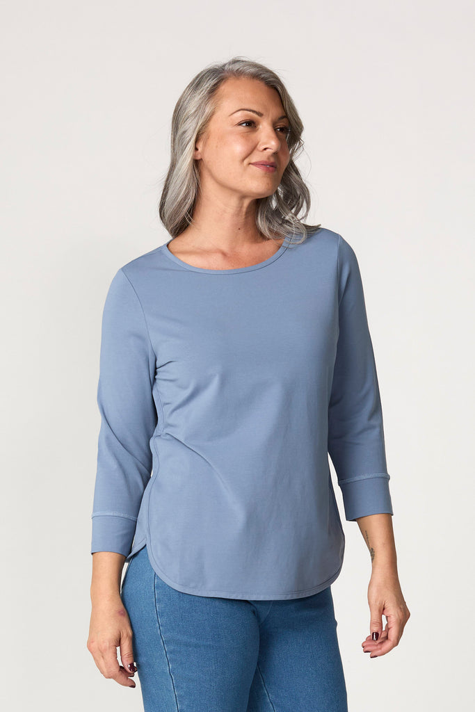 Eternity Modal/cotton 3/4 Sleeve Top