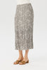 Alette Crinkle Print Skirt