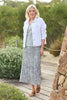 Alette Crinkle Print Skirt