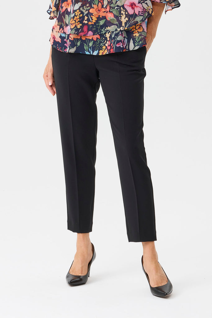 Mara 7/8 Zip Front Narrow Pant