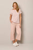 Shelby 7/8 Zip Wide Leg Jean