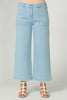 Shelby 7/8 Zip Wide Leg Jean