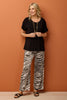 Zellia Wide Leg Pull On Pant