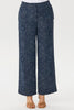 Tory Zip Front Wide Leg Pant