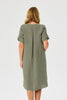 TUSCAN 2 POCKET LINEN DRESS